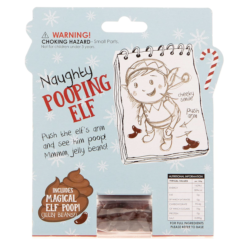 Naughty Pooping Elf – Off the Wagon Shop
