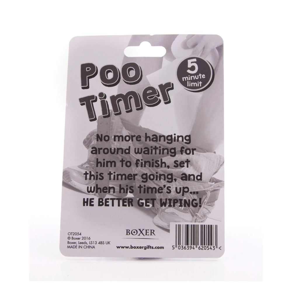 Boxer Gifts Funny Novelties Poo Timer