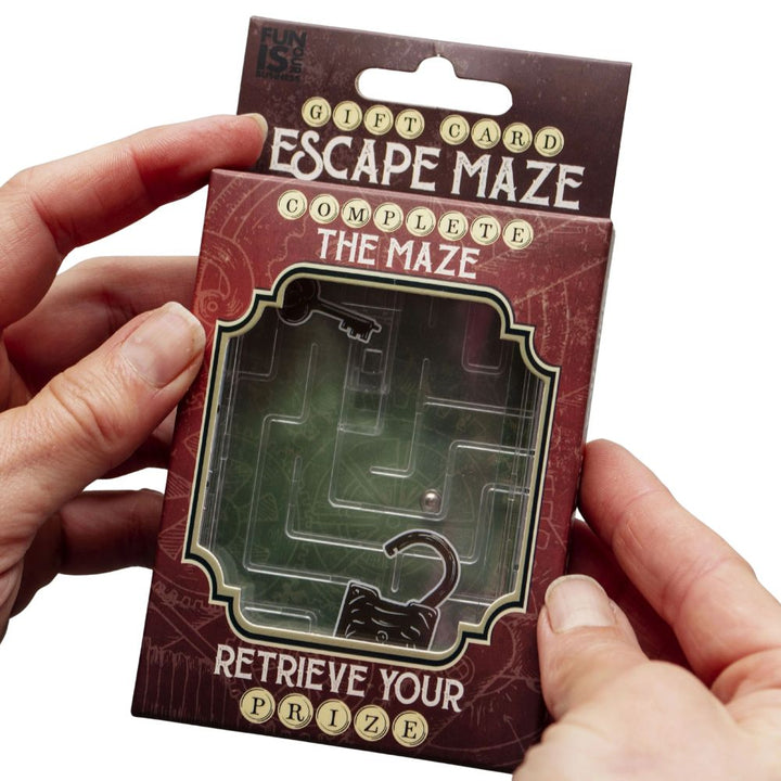 Boxer Gifts Games Escape Maze, Money Puzzle Box for Cash Gift