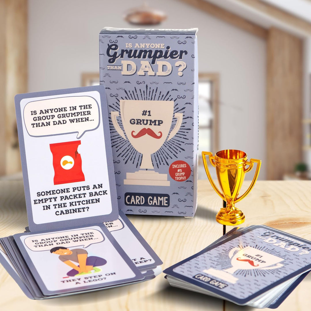 Boxer Gifts Games Grumpier Than Dad - A Family Game