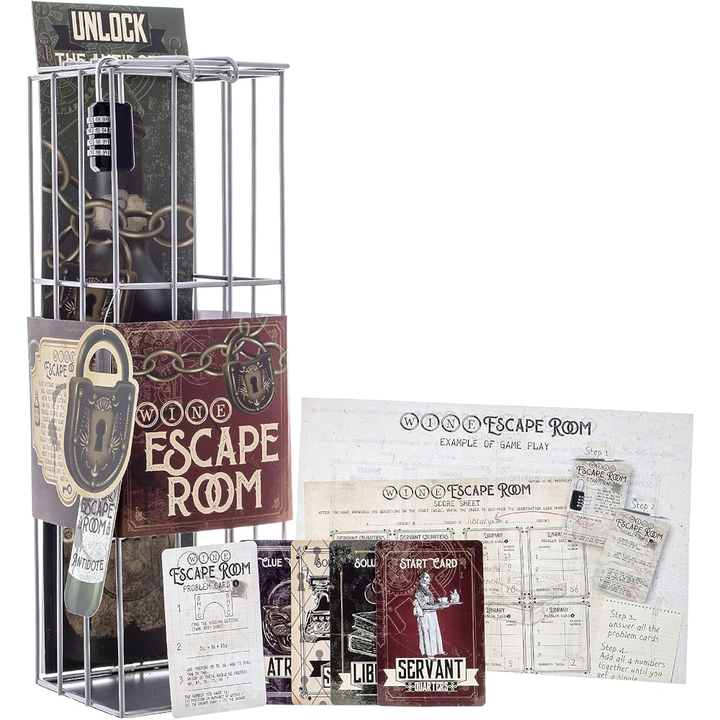 Boxer Gifts GAMES Legend of Lochkeye Wine Escape Room Game