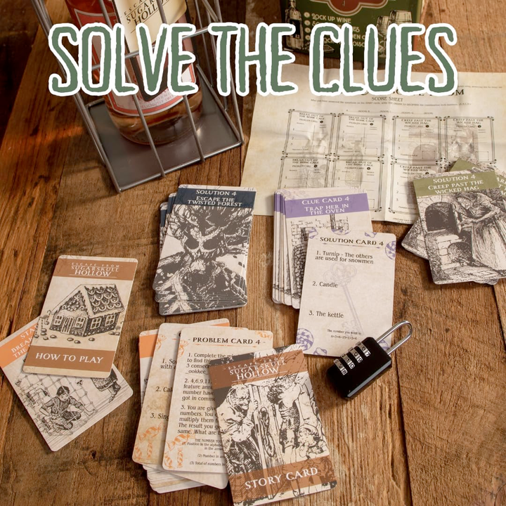 Boxer Gifts GAMES Wine Escape Room Game