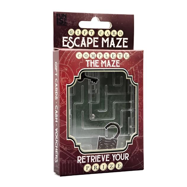 Boxer Gifts Puzzles Gift Card Escape Maze