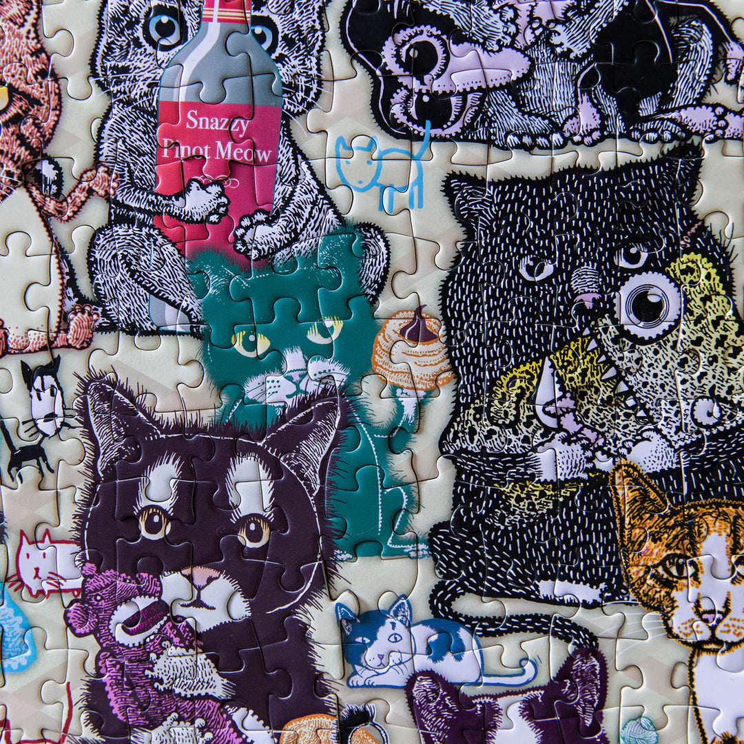 Calamityware Puzzles Mr. Scribbles Jigsaw Puzzle