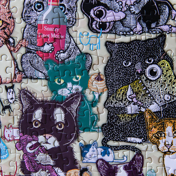 Calamityware Puzzles Mr. Scribbles Jigsaw Puzzle
