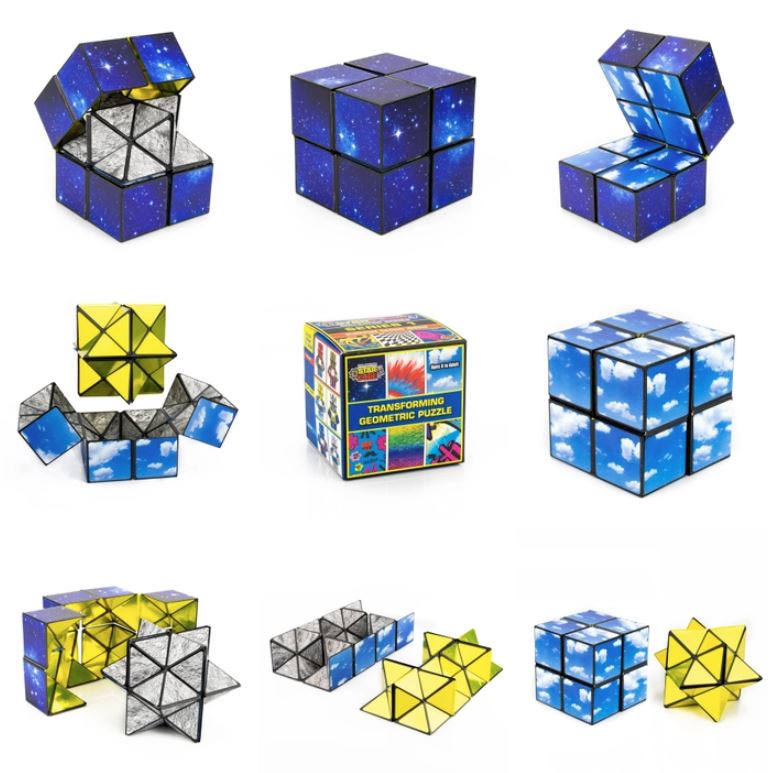 California Creations Puzzles Starcube Transforming Geometric Puzzle - Collector Series