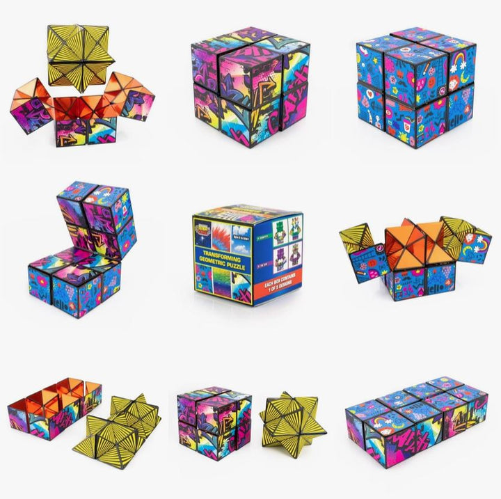 California Creations Puzzles Starcube Transforming Geometric Puzzle - Collector Series