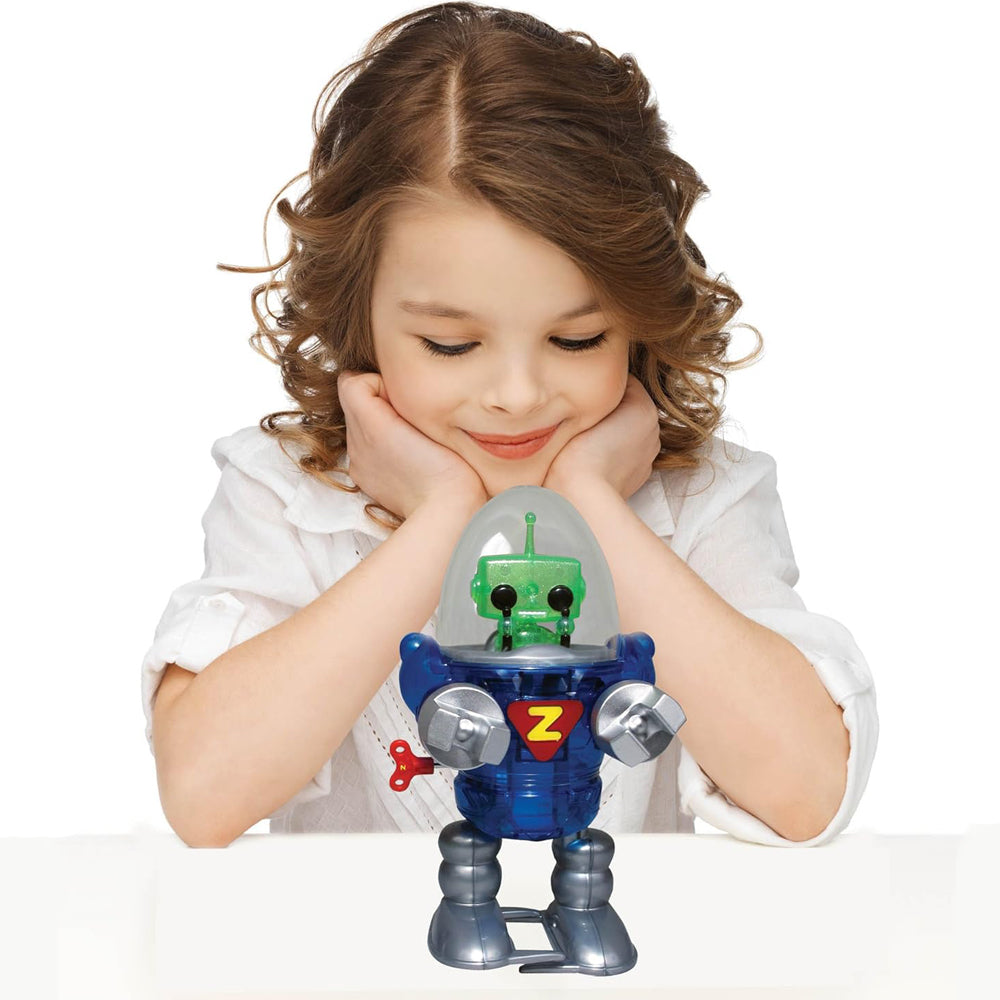 California Creations Toy Novelties Wind Up Rogan Robot - 8.5" tall