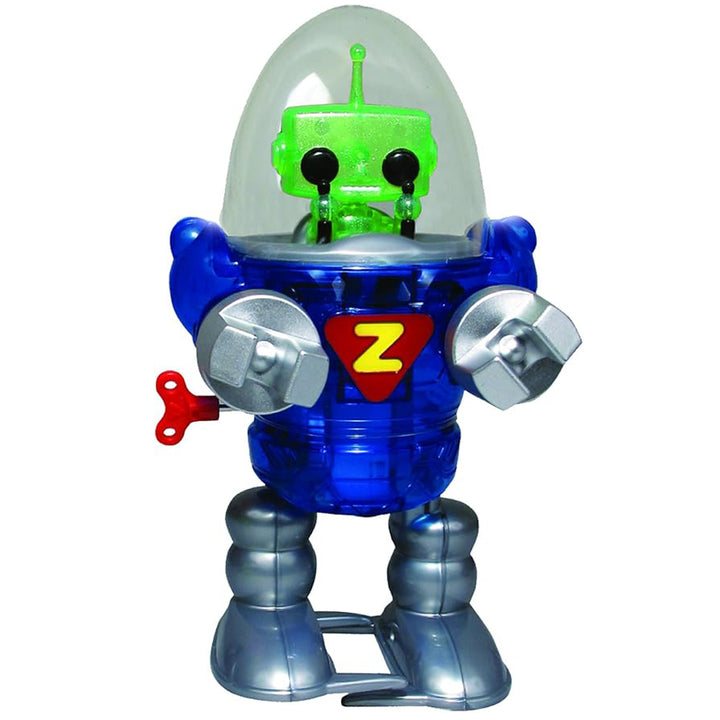 California Creations Toy Novelties Wind Up Rogan Robot - 8.5" tall