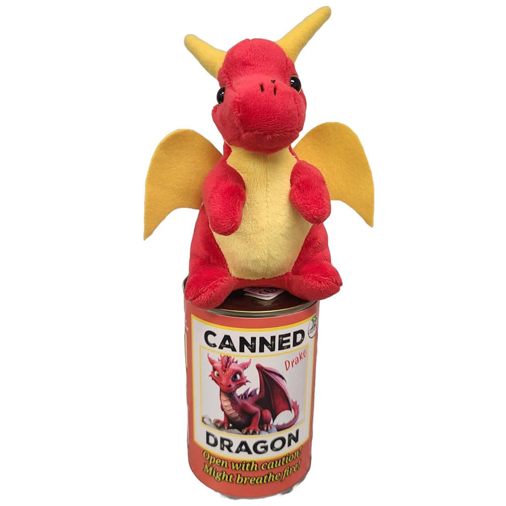 Canned Gifts Toy Stuffed Plush Canned Dragon