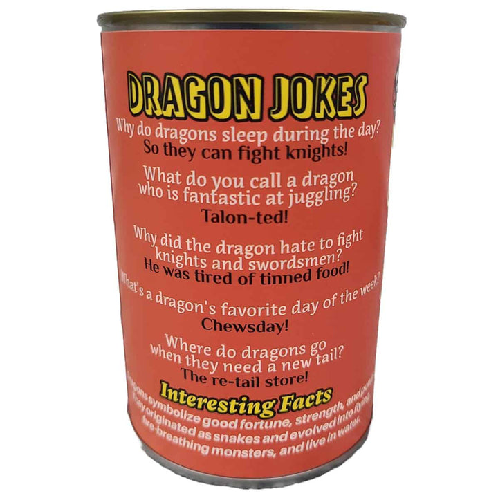 Canned Gifts Toy Stuffed Plush Canned Dragon