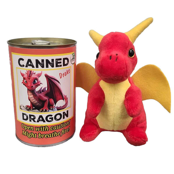 Canned Gifts Toy Stuffed Plush Canned Dragon