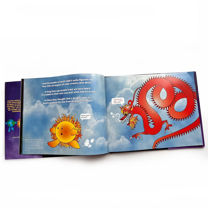 Celestial Buddies Misfits "Oh, What a Joy is a Solar Eclipse!" Book & 2 Glasses-