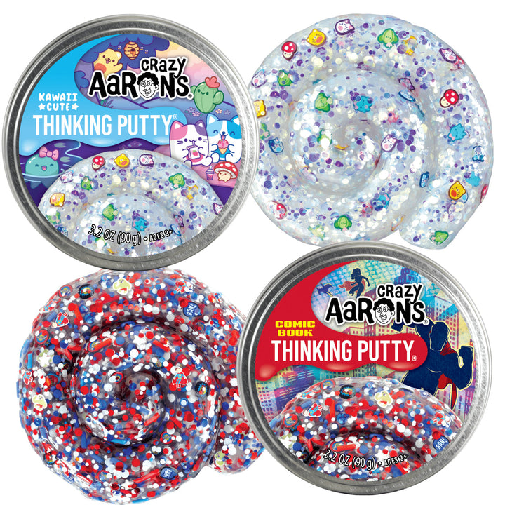Crazy Aaron's Putty World Toy Creative Trendsetter Crazy Aaron's Putty - 4" Tin