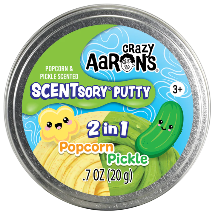 Crazy Aaron's Putty World Toy Novelties Popcorn Pickle SCENTsory Putty