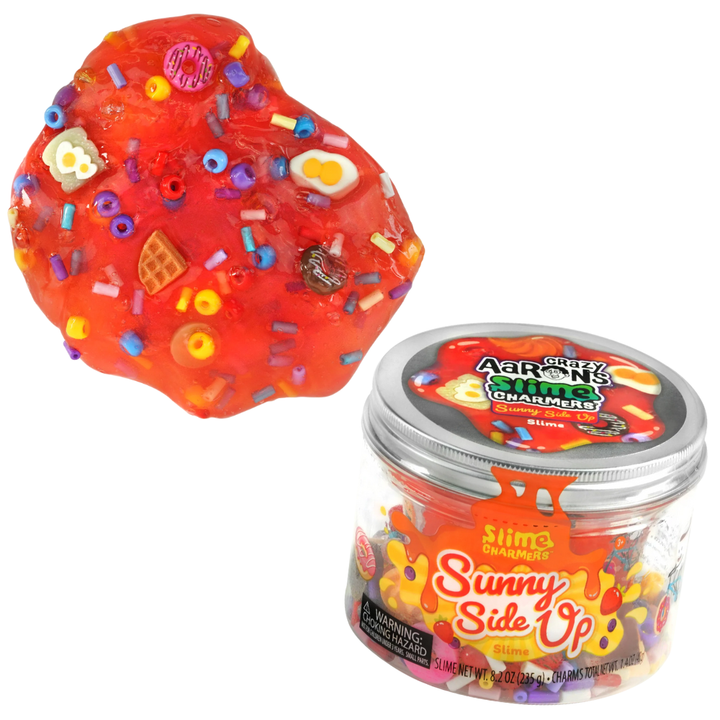 Crazy Aaron's Putty World Toy Novelties Sunny Side Up Slime Charmers - Crazy Aaron's Putty