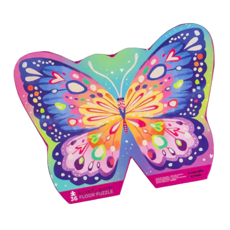 Crocodile Creek Puzzles 36-Pc Puzzle/Butterfly Garden