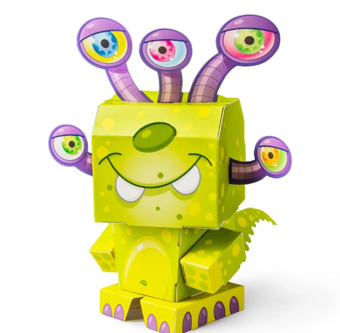 Cubles Arts & Crafts 3D Alien Cubles