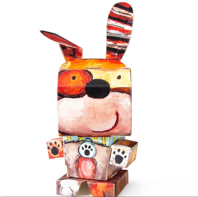 Cubles Arts & Crafts 3D Dog Cubles