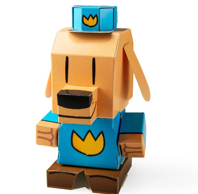 Cubles Arts & Crafts 3D Dogman Cubles
