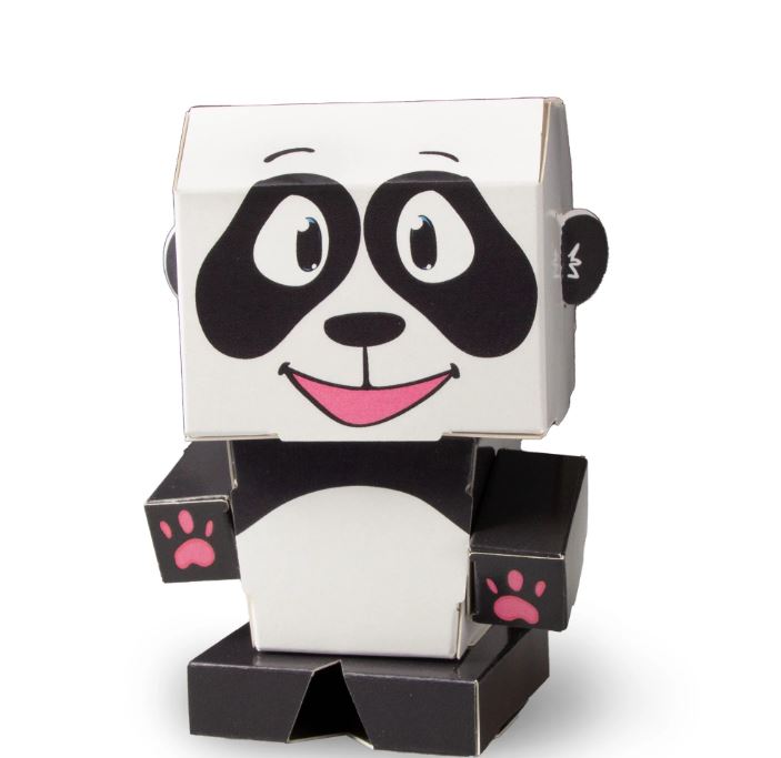 Cubles Arts & Crafts 3D Panda Cubles