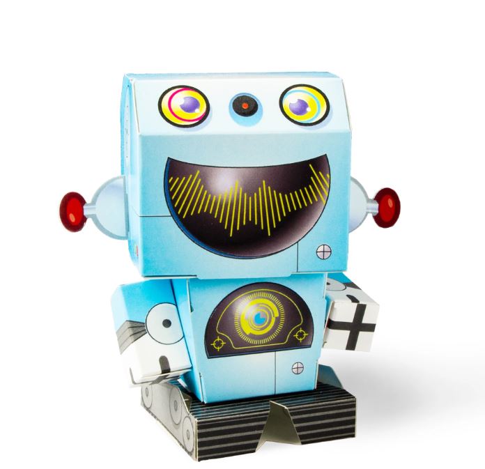 Cubles Arts & Crafts 3D Robot Cubles