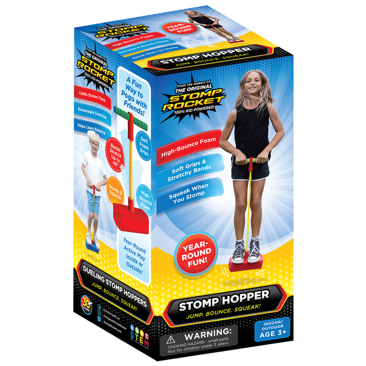 D & L Stomprockets Toy Outdoor Fun Stomp Hopper