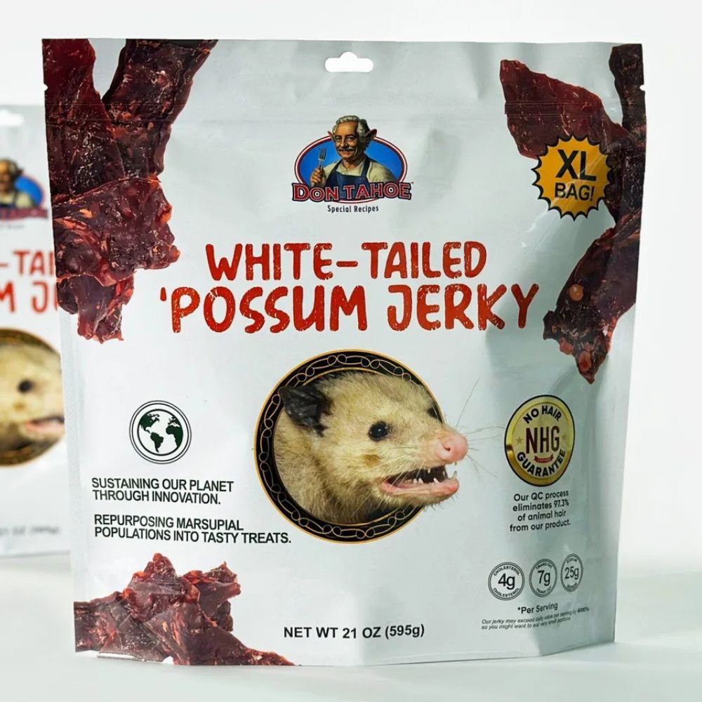 Don Tahoe Funny Novelties Prank Gift Bag:  White-Tailed 'possum Jerky