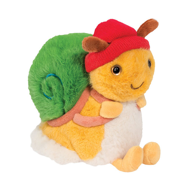 Douglas Toy Stuffed Plush Brandon Backpacker Snail Plushie