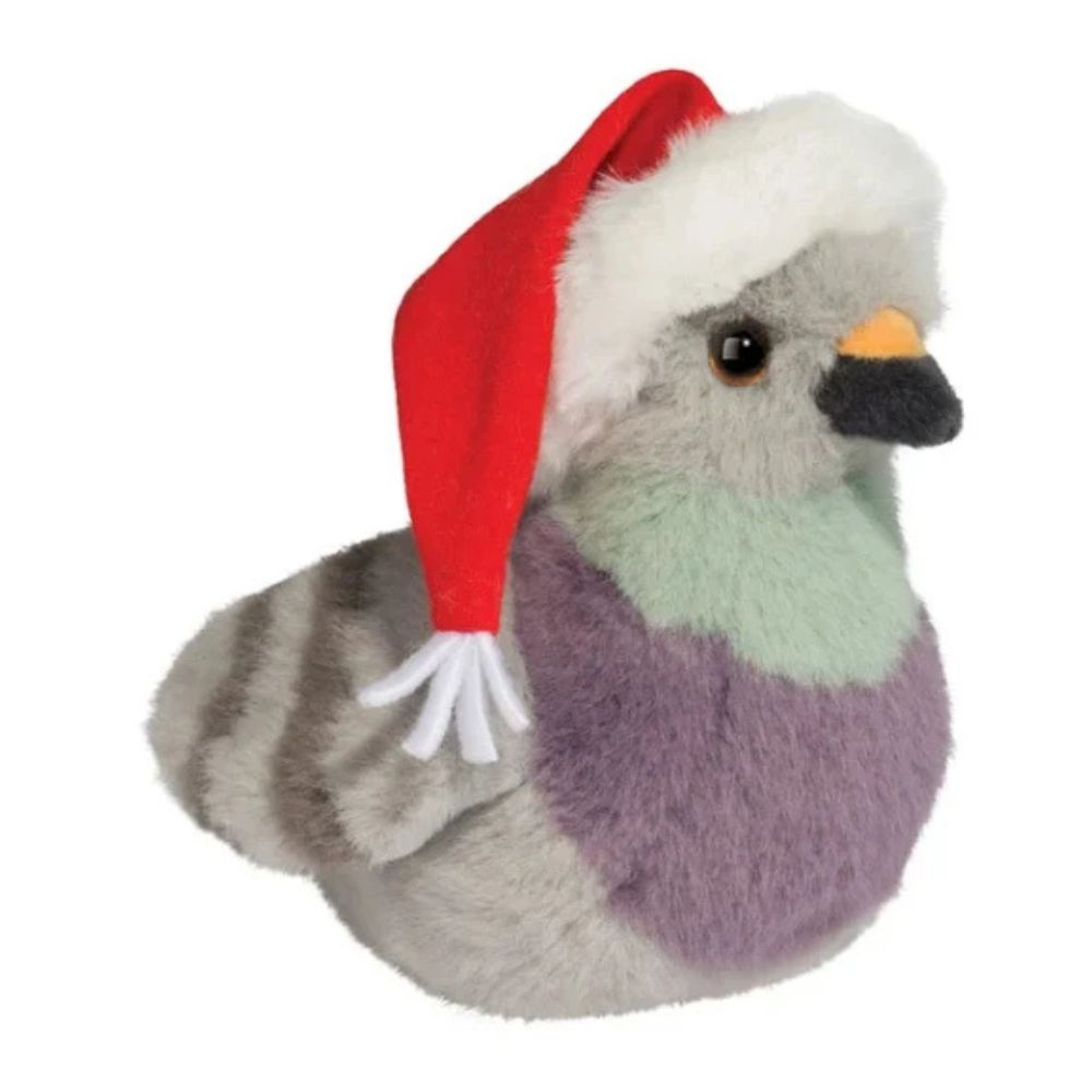 Douglas Toy Stuffed Plush Parker the Santa Pigeon Plushie