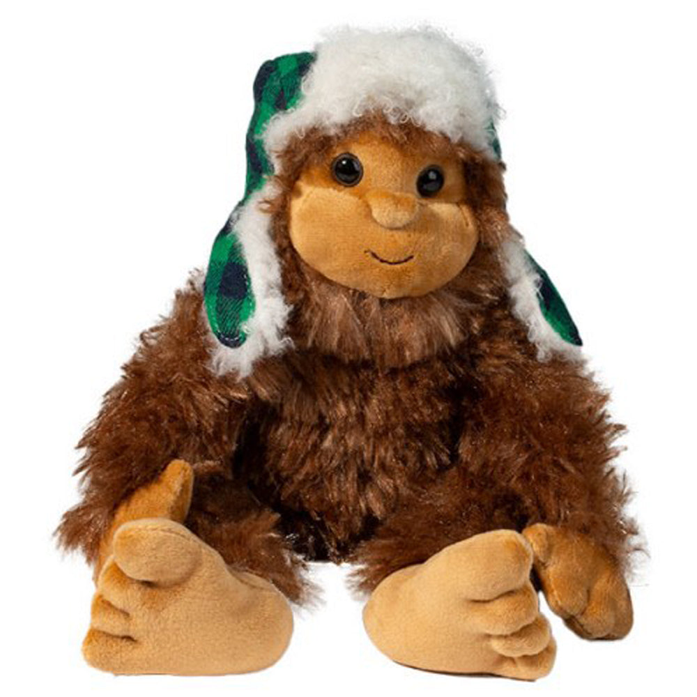 Douglas Toy Stuffed Plush Sasquatch with Bomber Hat Plushie