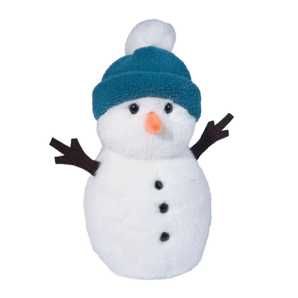 Douglas Toy Stuffed Plush Sticks Snowman Plushie 7" tall