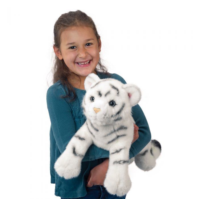 Douglas Toy Stuffed Plush Zahara White Tiger 20" Plush