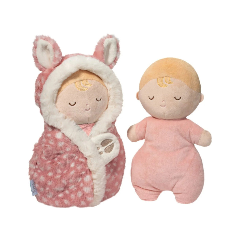 Douglas Toys Toy Stuffed Plush Baby Cuddle Hug Fawn