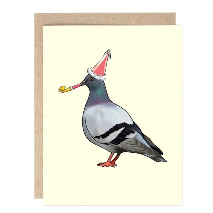 Drawn Goods Greeting Cards Birthday Party Pigeon Card