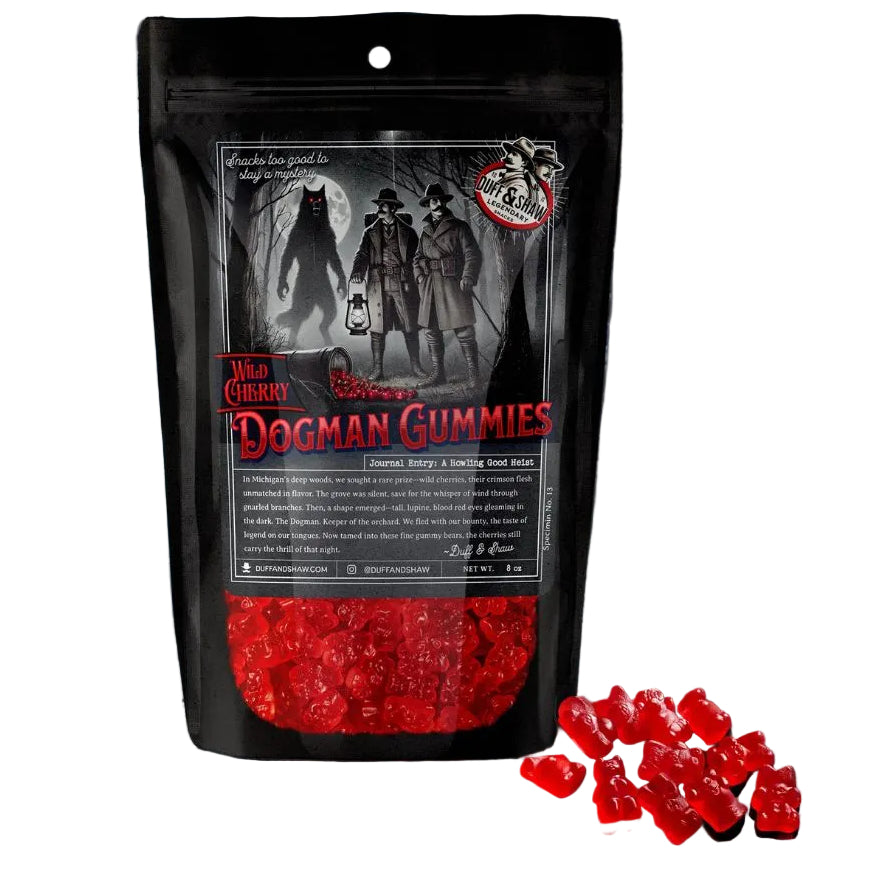 Duff & Shaw - Legendary Snacks Candy Dogman Gummies - Wild Cherry
