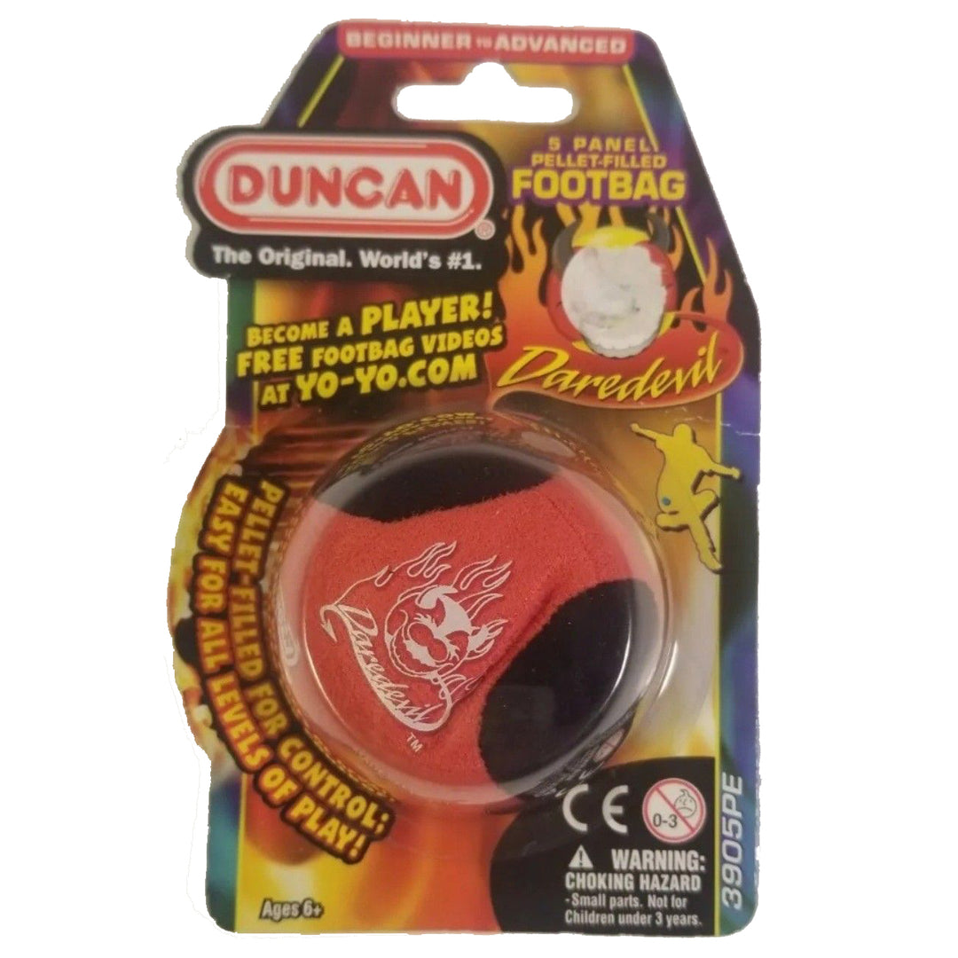 Duncan Toy Outdoor Fun Daredevil Footbag - one random color
