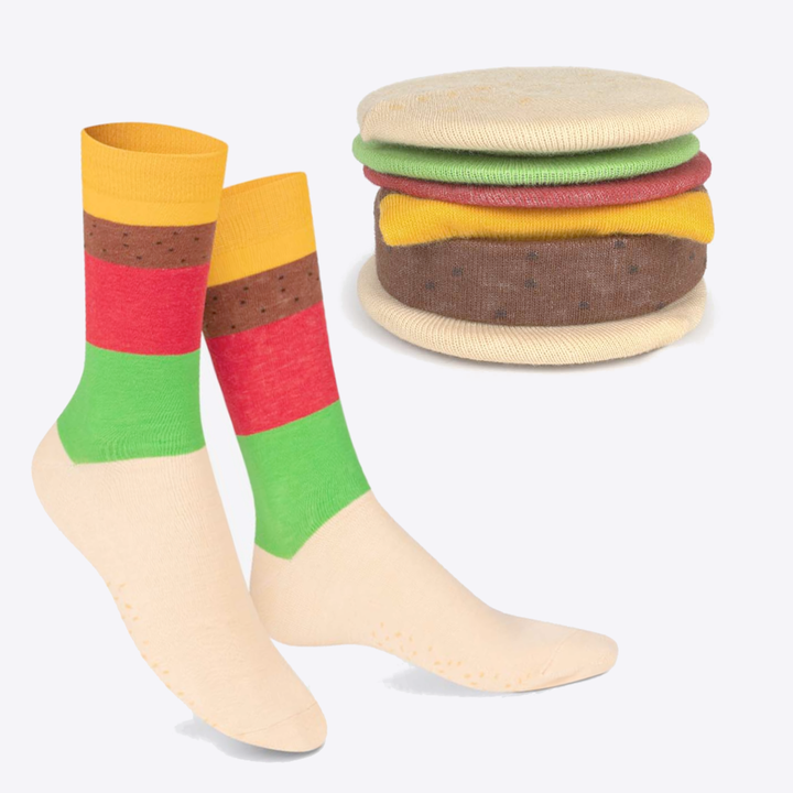 Eat My Socks Socks & Tees Cheeseburger Eat My Socks Fast Food
