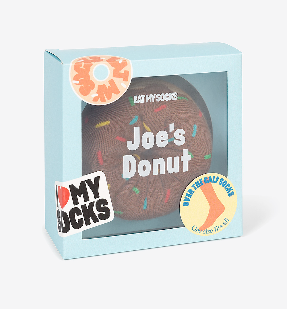 Eat My Socks Socks & Tees Chocolate Donut Eat My Socks Breakfast