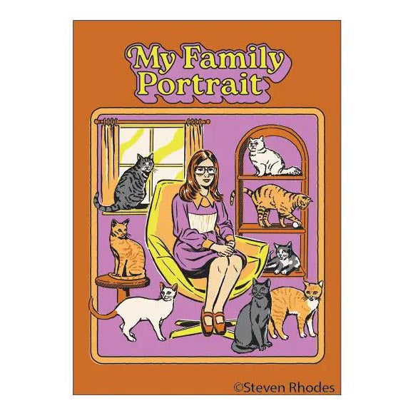 Ephemera Magnets & Stickers My Family Portrait Magnet