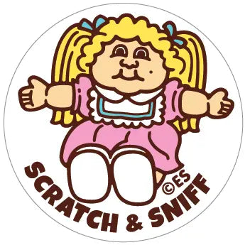 EverythingSmells, LLC Magnets & Stickers Baby Powder Doll Scratch & Sniff Stickers (2 sheets)