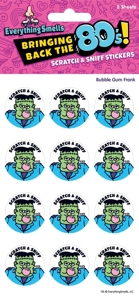 EverythingSmells, LLC Magnets & Stickers Monster Scratch & Sniff Stickers