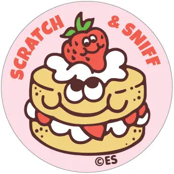 EverythingSmells, LLC Magnets & Stickers Strawberry Shortcake Scratch & Sniff Stickers (2 sheets)