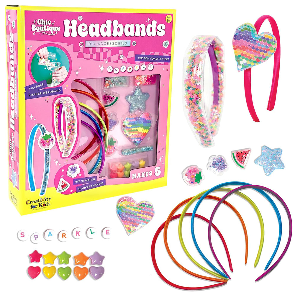 Faber-Castell / Creativity for Kids Arts & Crafts Chic Boutique Headbands Kit