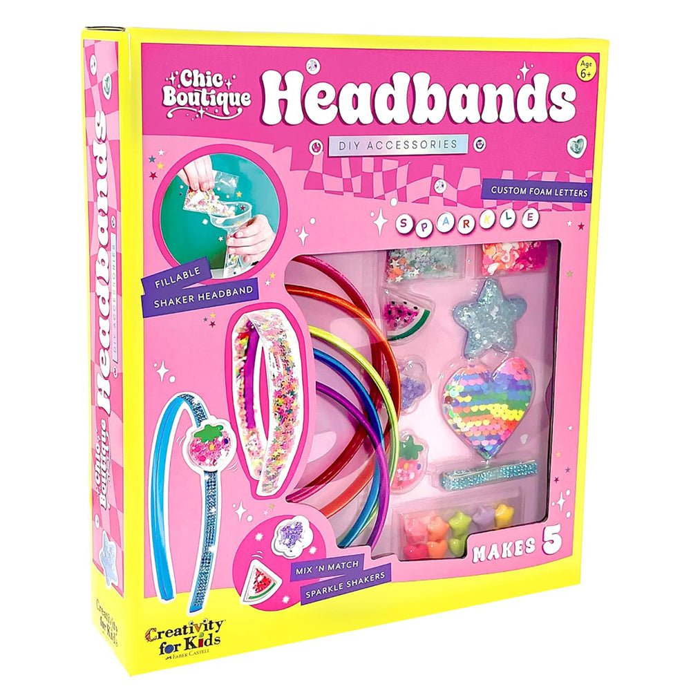 Faber-Castell / Creativity for Kids Arts & Crafts Chic Boutique Headbands Kit
