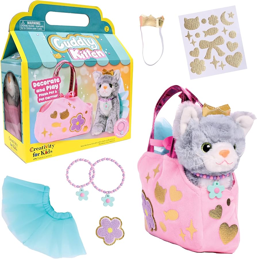 Faber-Castell / Creativity for Kids Arts & Crafts Cuddly Kitten Decorate and Play
