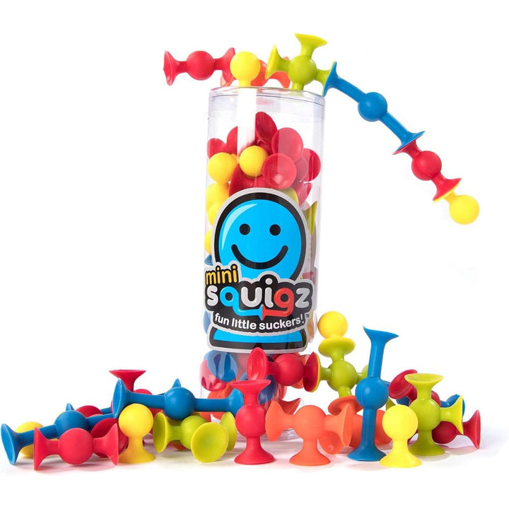 Fat Brain Toy Creative Mini Squigz Little Suckers- 30pc Set