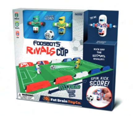 Fat Brain Toy Creative Rivals Cup Stadium Foosbots