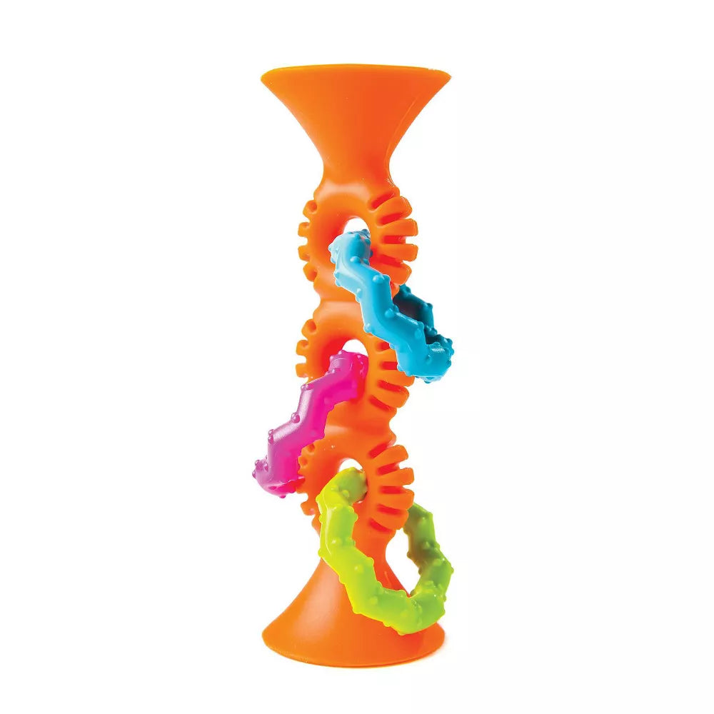 Fat Brain Toy Infant & Toddler pipSquigz Loops - Orange