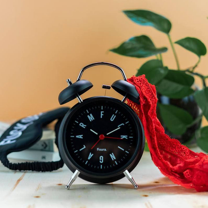 Fisura Third Round LLC Home Decor "Fucking Alarm" Alarm Clock
